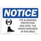 Signmission OSHA Sign, Eye & Hearing Protection And With, 10in X 7in Rigid Plastic, 10" W, 7" H, Landscape OS-NS-P-710-L-12297 - alternate 1